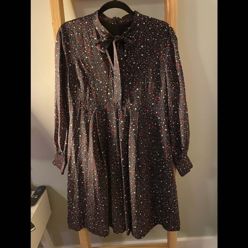Madewell Basalm Star Tie Dress